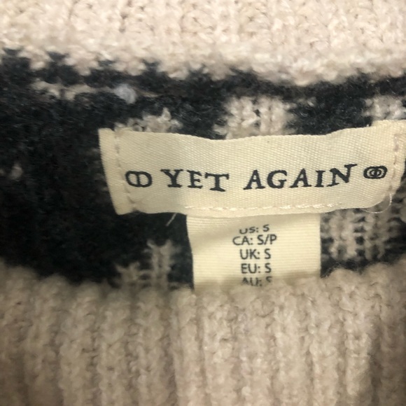 Women’s Yet Again sweater size small(cheetah print) - Picture 4 of 4